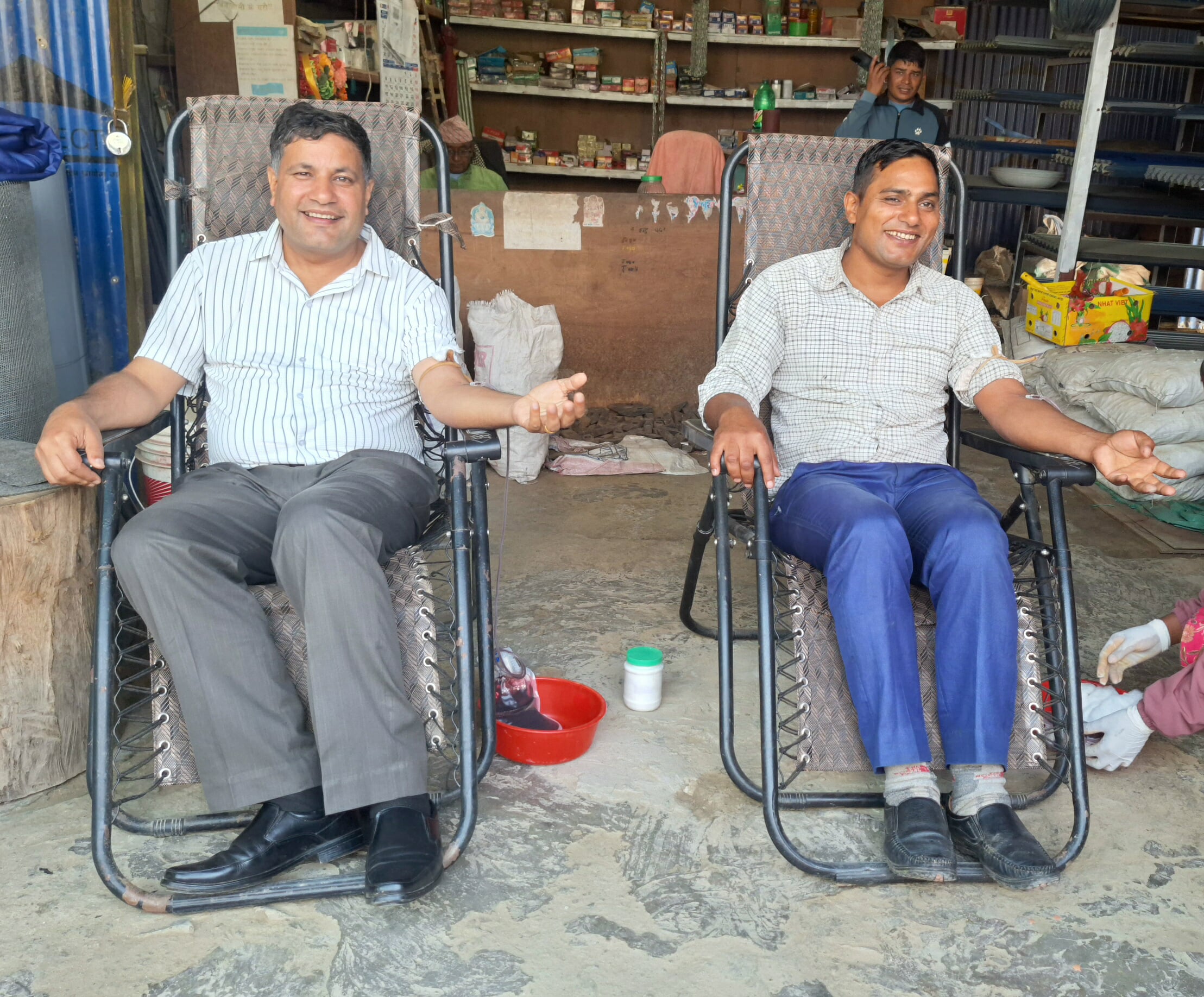 रक्तदान गरेर मनाइयो मानव अधिकार तथा सामाजिक न्याय मञ्चको २६औं स्थापना दिवस
