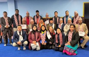 खोटाङ सेवा समाजको कार्यसमिति पूर्णता