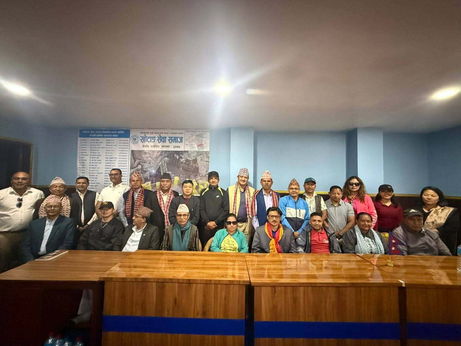 खोटाङ सेवा समाज द्वारा खेलाडी जितेन राई लाई रु. ४० हजार ५ सय ५५ आर्थिक सहयोग