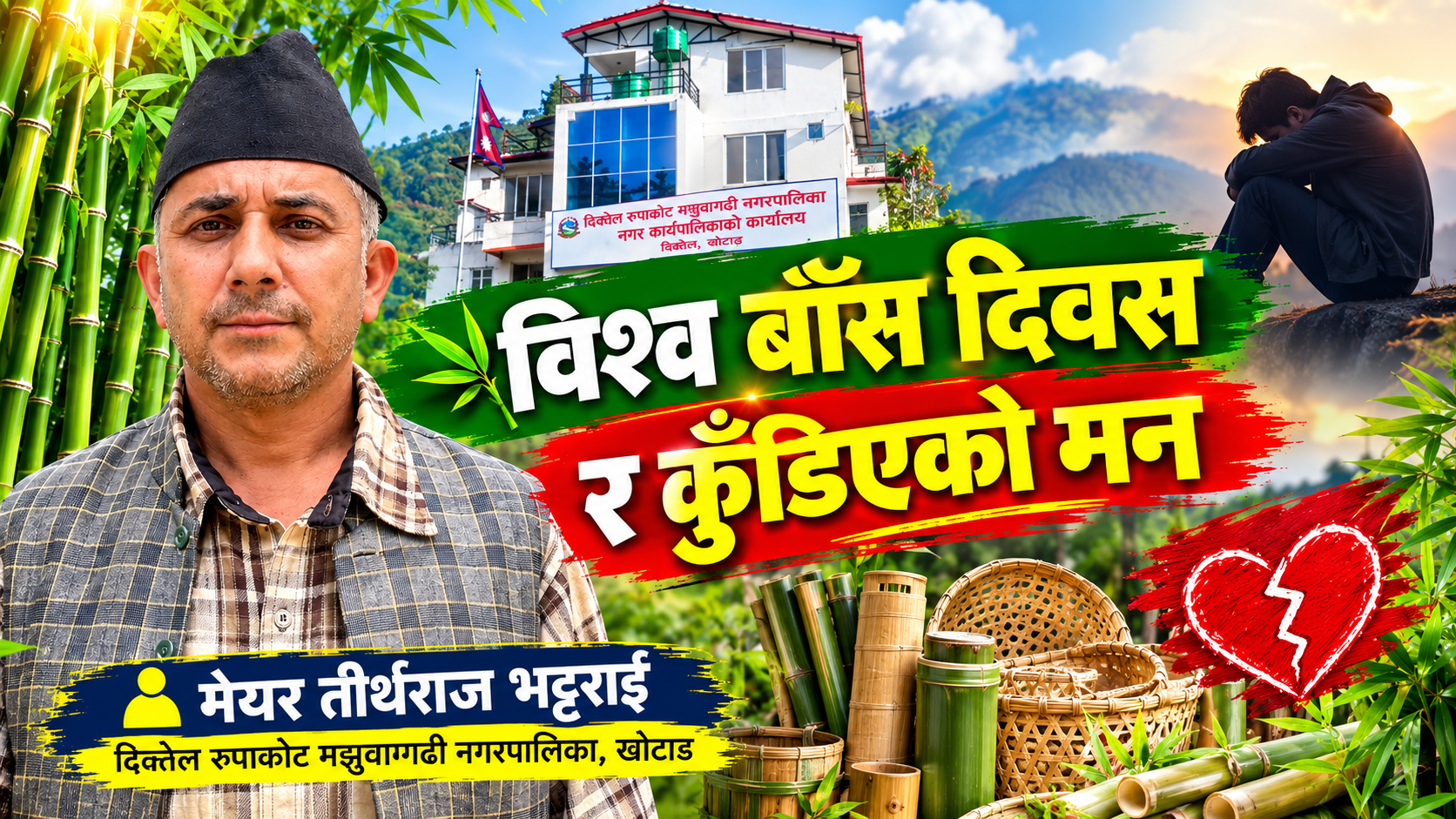 आलेख ,विश्व बाँस दिवस र कुँडिएको मन